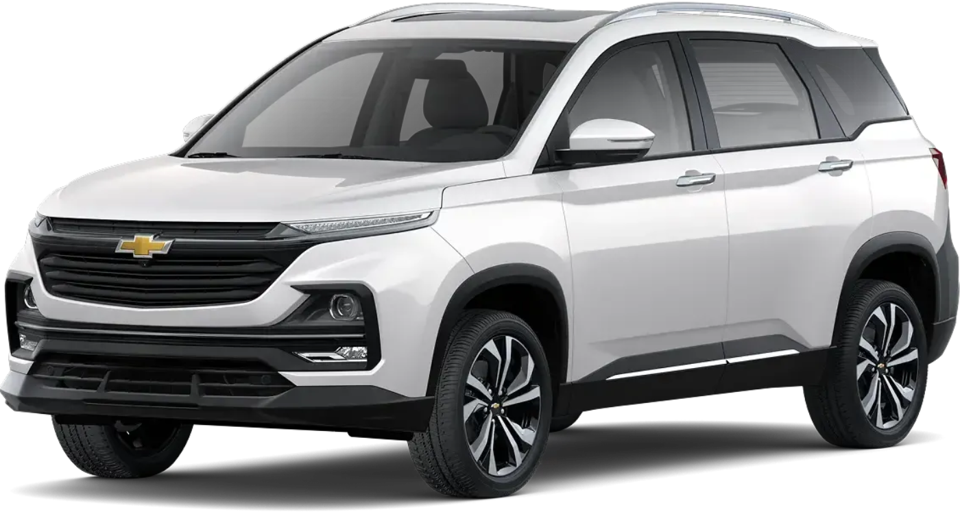 Chevrolet Captiva 7-seater SUV with driver in Egypt