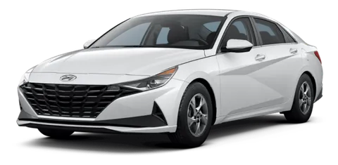 Hyundai Elantra sedan with chauffeur in Egypt