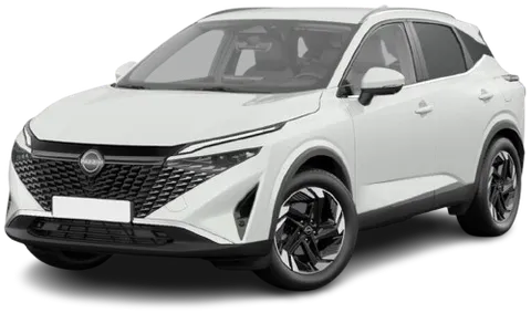 Nissan Qashqai crossover SUV with driver in Egypt