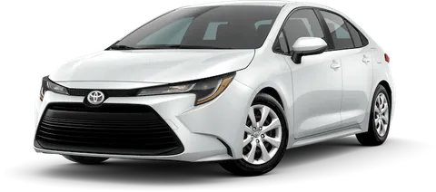 Toyota Corolla sedan with driver in Egypt