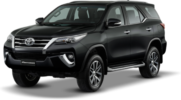 Toyota Fortuner premium SUV with driver in Egypt