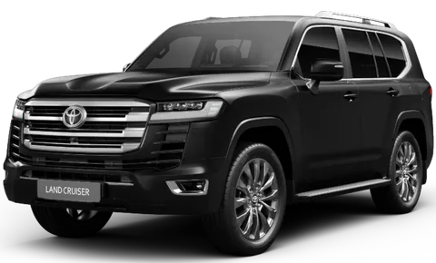 Toyota Land Cruiser luxury SUV with chauffeur in Egypt